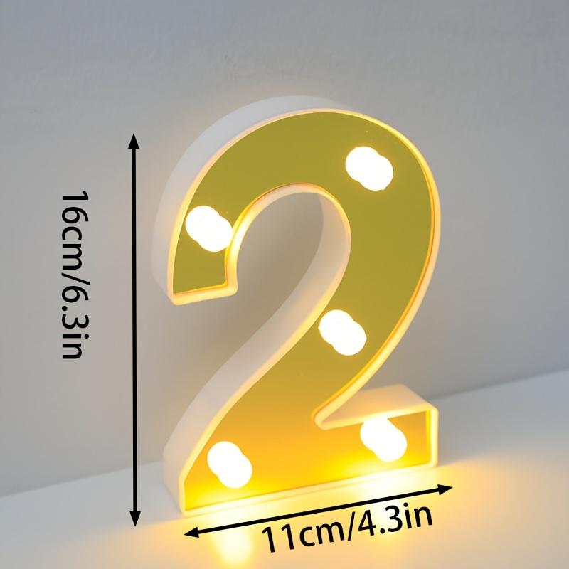 1pc English LED Letter Light, Romantic Proposal Decoration for Birthday, Holiday, and Valentine's Day Parties, Indoor and Outdoor Room Decor