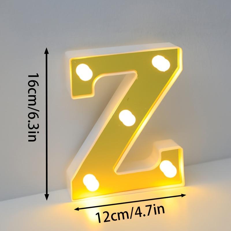 1pc English LED Letter Light, Romantic Proposal Decoration for Birthday, Holiday, and Valentine's Day Parties, Indoor and Outdoor Room Decor