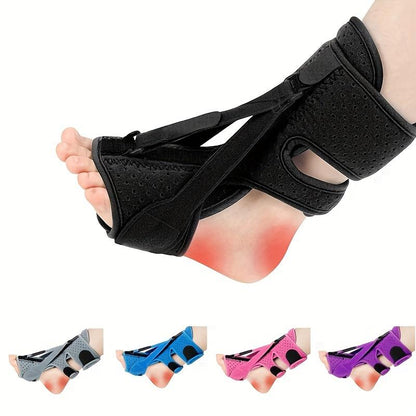 1pc Adjustable Plantar Fasciitis Night Splint for Women & Men, Up to 70kg, with 3 Straps for Customized Fit triathlon  helmet Healthcare