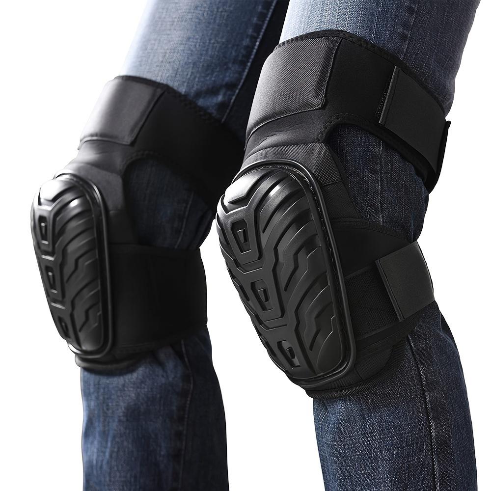 1 Pair Adjustable Knee Pads With Gel Cushion, Heavy Duty Foam Padding For Work - Comfortable Support For Gardening, Flooring Durable Protection For Knees