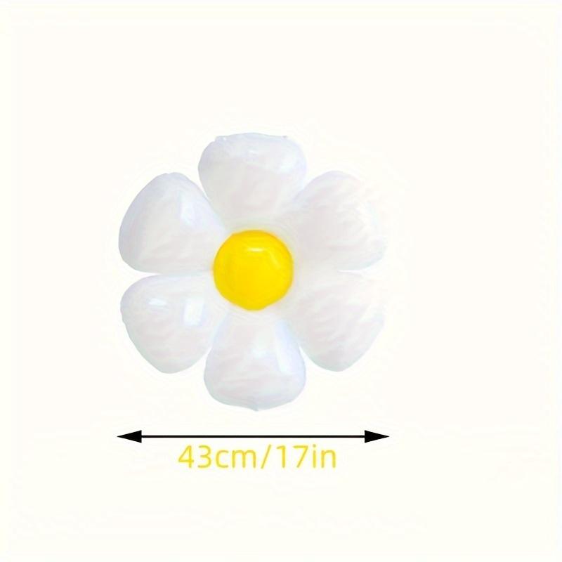 10pcs Vibrant Daisy Flower Balloons - Adorable Floral Decor - Brighten Up Birthday, Wedding & Outdoor Celebrations