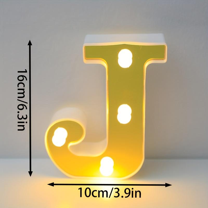 1pc English LED Letter Light, Romantic Proposal Decoration for Birthday, Holiday, and Valentine's Day Parties, Indoor and Outdoor Room Decor