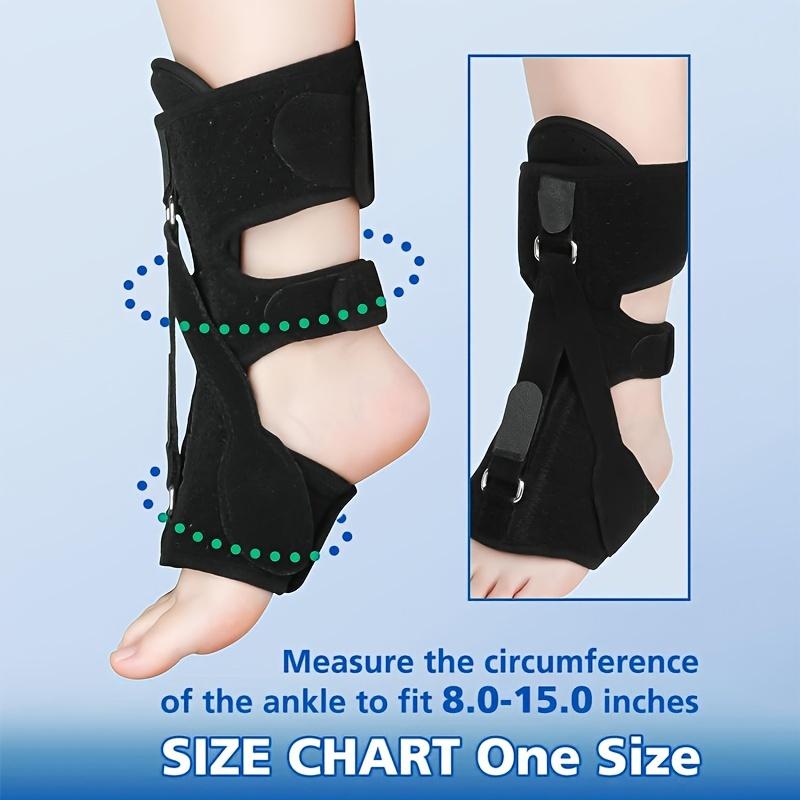 1pc Adjustable Plantar Fasciitis Night Splint for Women & Men, Up to 70kg, with 3 Straps for Customized Fit triathlon  helmet Healthcare