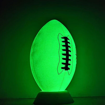 1pc Glow-in-the-Dark No.9 Rugby Football, American Football Gift For Sports Fans