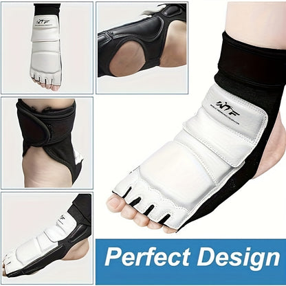 1pair Boxing And Taekwondo Foot Protectors For Training And Competition