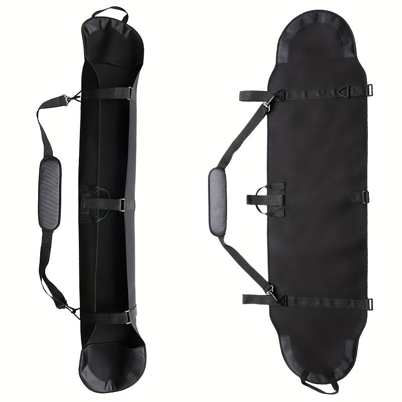 & Durable Snowboard Bag with Dual Shoulder Straps - Nylon Protective Skiing Gear Carrier