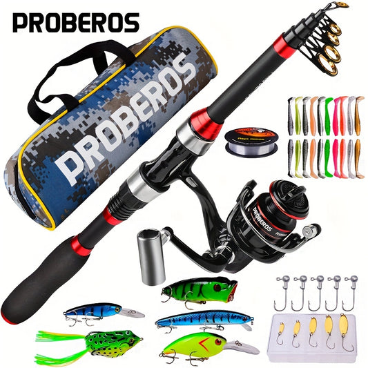 1.8m Lure Sea Rod Set - Long Cast Spinning Wheel Fishing Tackle Package Combination Full Set Carbon Rod Ultralight Super Hard Throwing Rod - For Fishing Enthusiasts - Suitable for Sea Fishing - Perfect Gift for Outdoor Adventurers