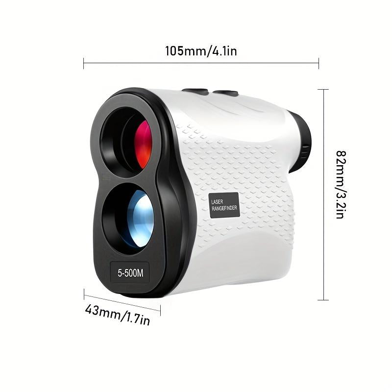 1pc 6X Laser Rangefinder for Golf Distance Measuring with LCD Display and Flag Mode