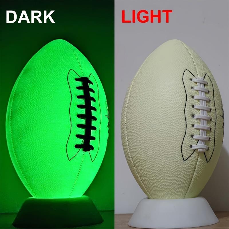 1pc Glow-in-the-Dark No.9 Rugby Football, American Football Gift For Sports Fans