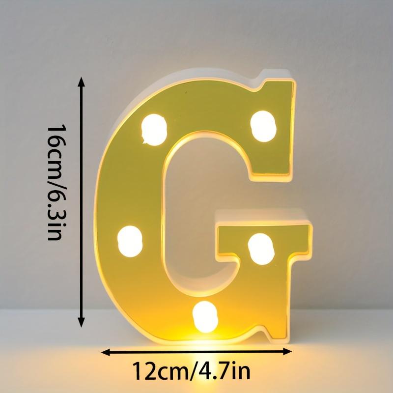 1pc English LED Letter Light, Romantic Proposal Decoration for Birthday, Holiday, and Valentine's Day Parties, Indoor and Outdoor Room Decor