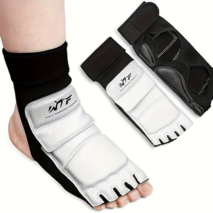 1pair Boxing And Taekwondo Foot Protectors For Training And Competition