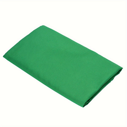 10x10ft Professional Green Screen Backdrop - Washable & Durable Polyester- Fabric, Seamless Design for Portrait, Product Photography & Video Shooting