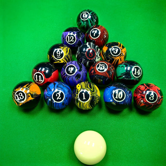 16 pcs/set Marsted Standard Size 57.2mm Billiard Balls, Billiard Game Accessories