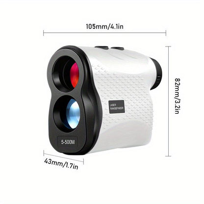 1pc 6X Laser Rangefinder for Golf Distance Measuring with LCD Display and Flag Mode