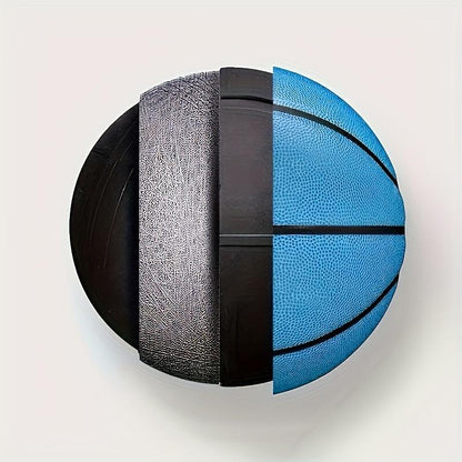 1pc Blue Creative Special Basketball, International Standard Size with Pump, Ideal Gift for Birthdays, Anniversaries, and Christmas Basketball Shooting