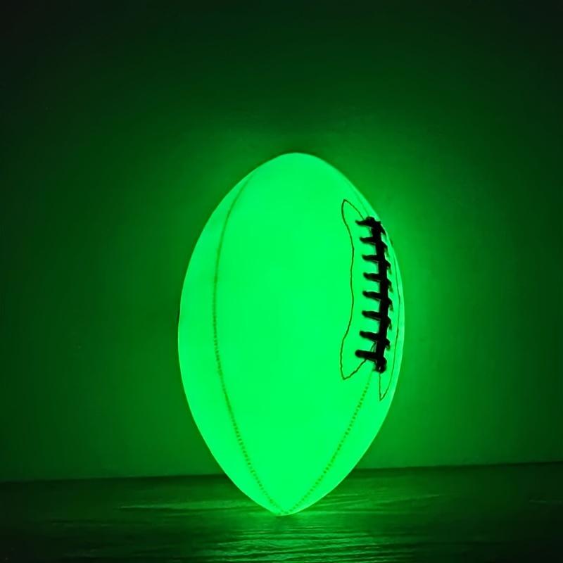 1pc Glow-in-the-Dark No.9 Rugby Football, American Football Gift For Sports Fans