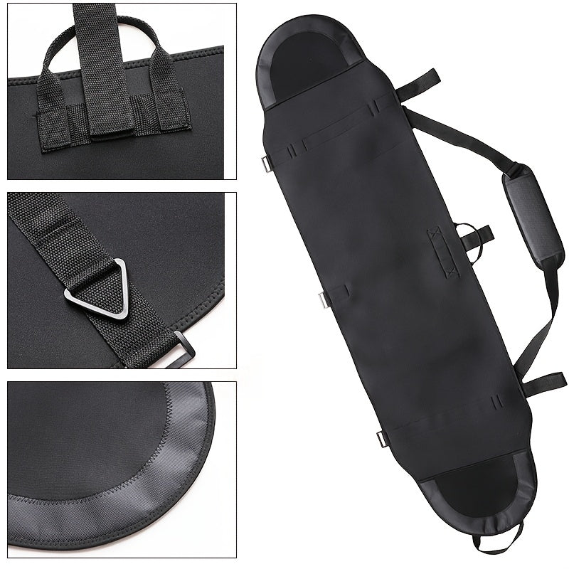 & Durable Snowboard Bag with Dual Shoulder Straps - Nylon Protective Skiing Gear Carrier