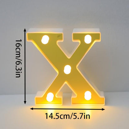 1pc English LED Letter Light, Romantic Proposal Decoration for Birthday, Holiday, and Valentine's Day Parties, Indoor and Outdoor Room Decor