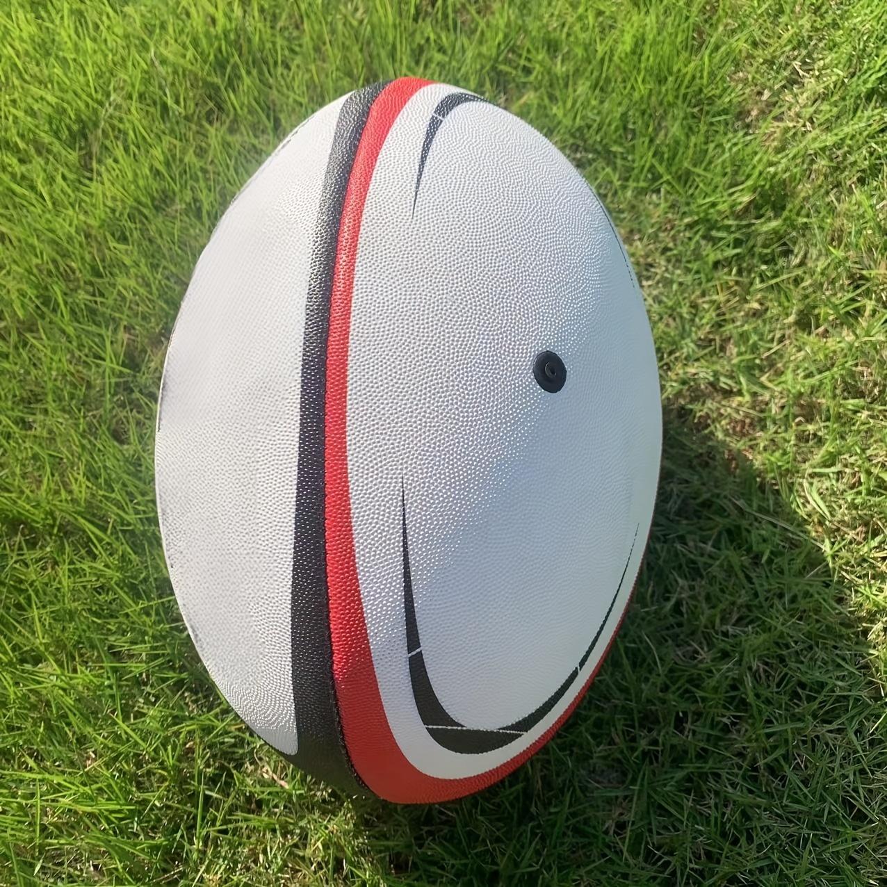 1pc Adult Competition Training Football, No. 5/No. 4 Non-slip Wear-resistant PU Rugby Ball for English Football