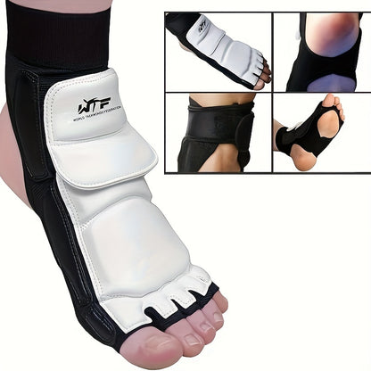 1pair Boxing And Taekwondo Foot Protectors For Training And Competition