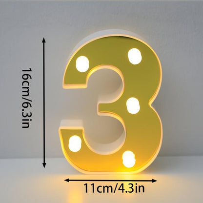 1pc English LED Letter Light, Romantic Proposal Decoration for Birthday, Holiday, and Valentine's Day Parties, Indoor and Outdoor Room Decor