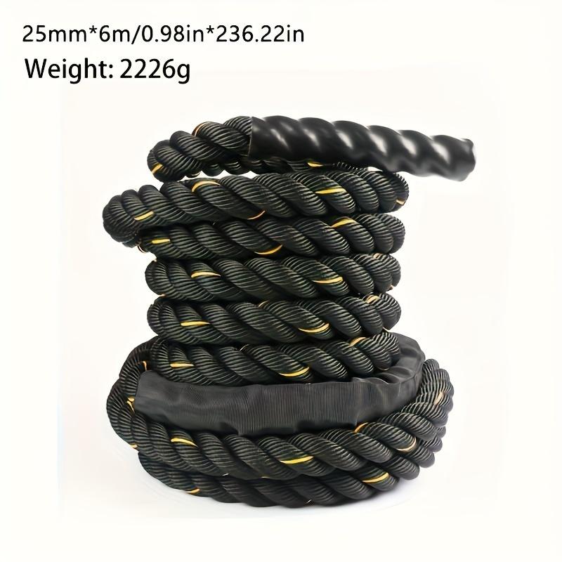 1pc Combat Rope, Core Strength Training Rope, Physical Training Rope, Fitness Rope (6m/236.22inch) For Men And Women (rope Weight Of About 1.1 LB Is Normal, Mind To Shoot With Caution)